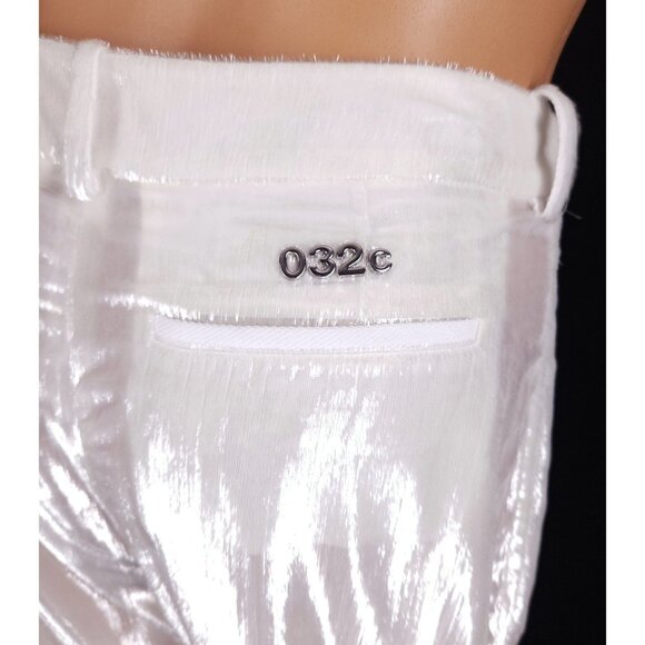 032c The Magic Pants Size 40 L Womens White Trousers $495 - Picture 8 of 16